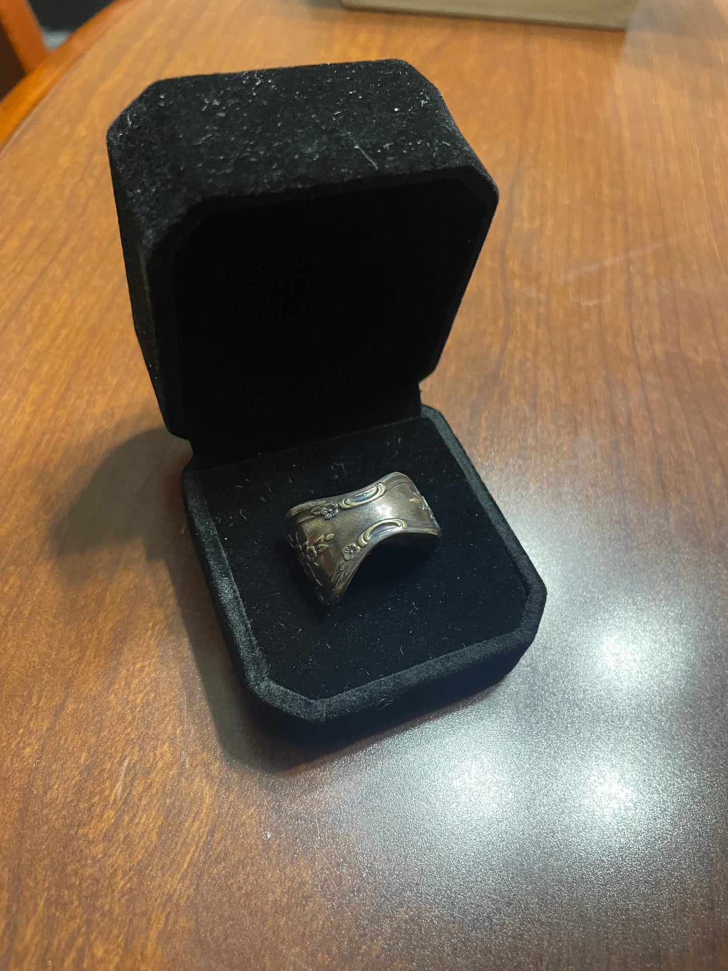 Silver-Plated Spoon Rings