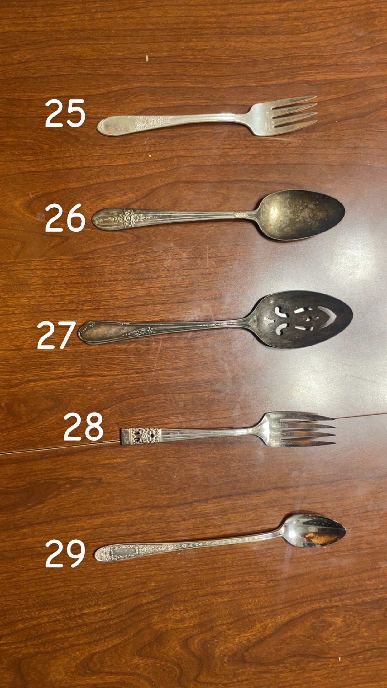 Silver-Plated Spoon Rings