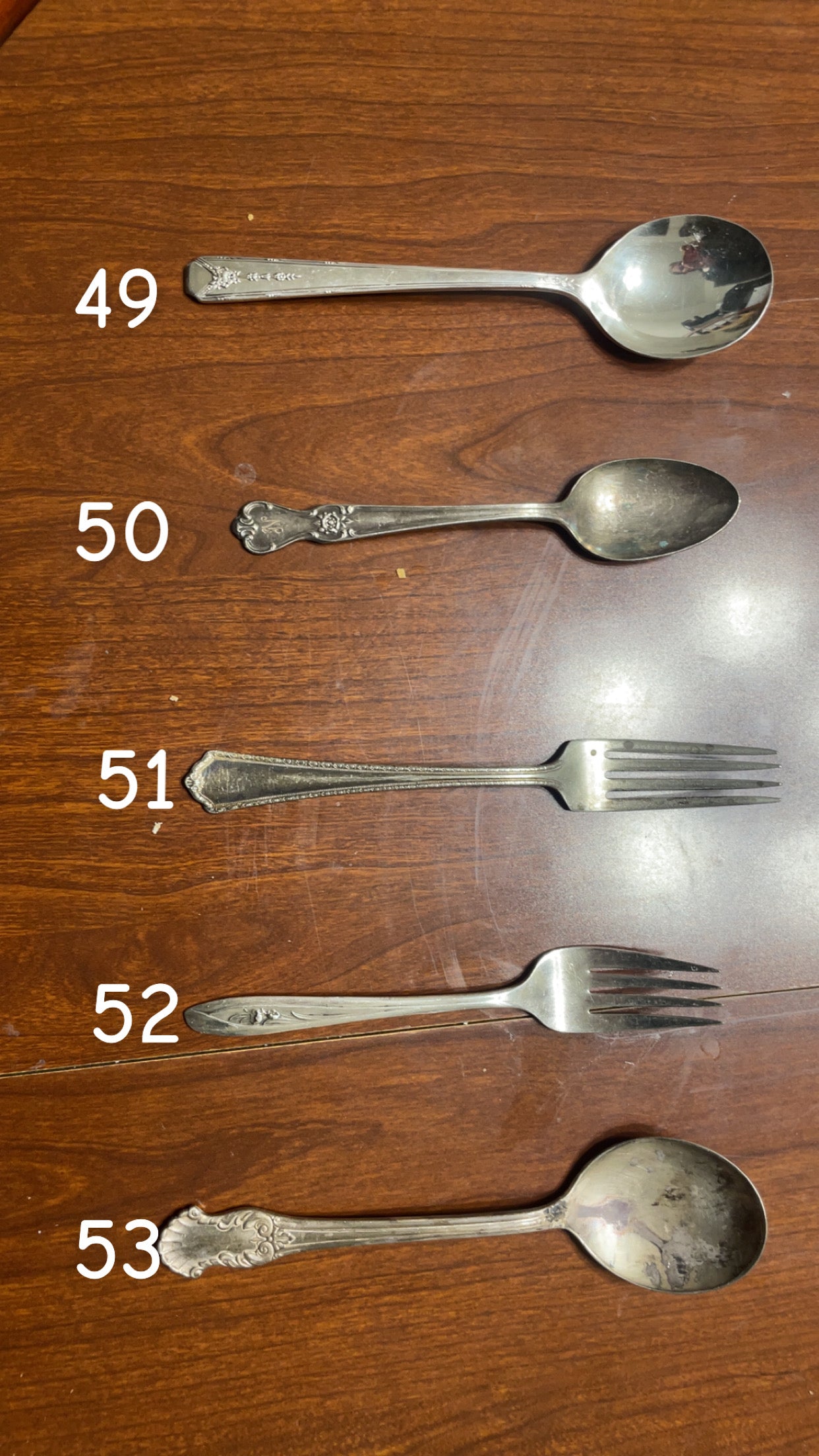 Silver-Plated Spoon Rings