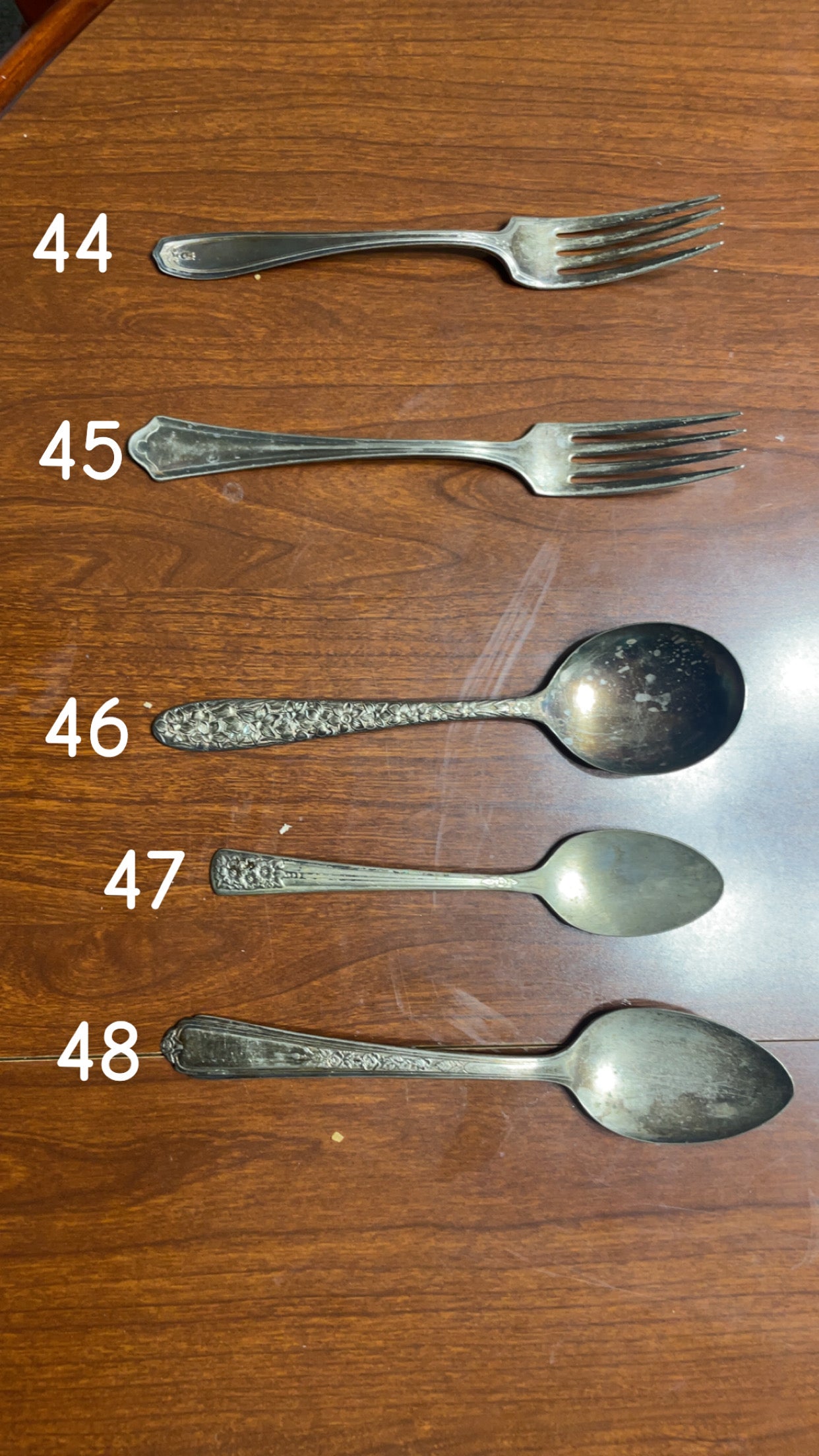 Silver-Plated Spoon Rings