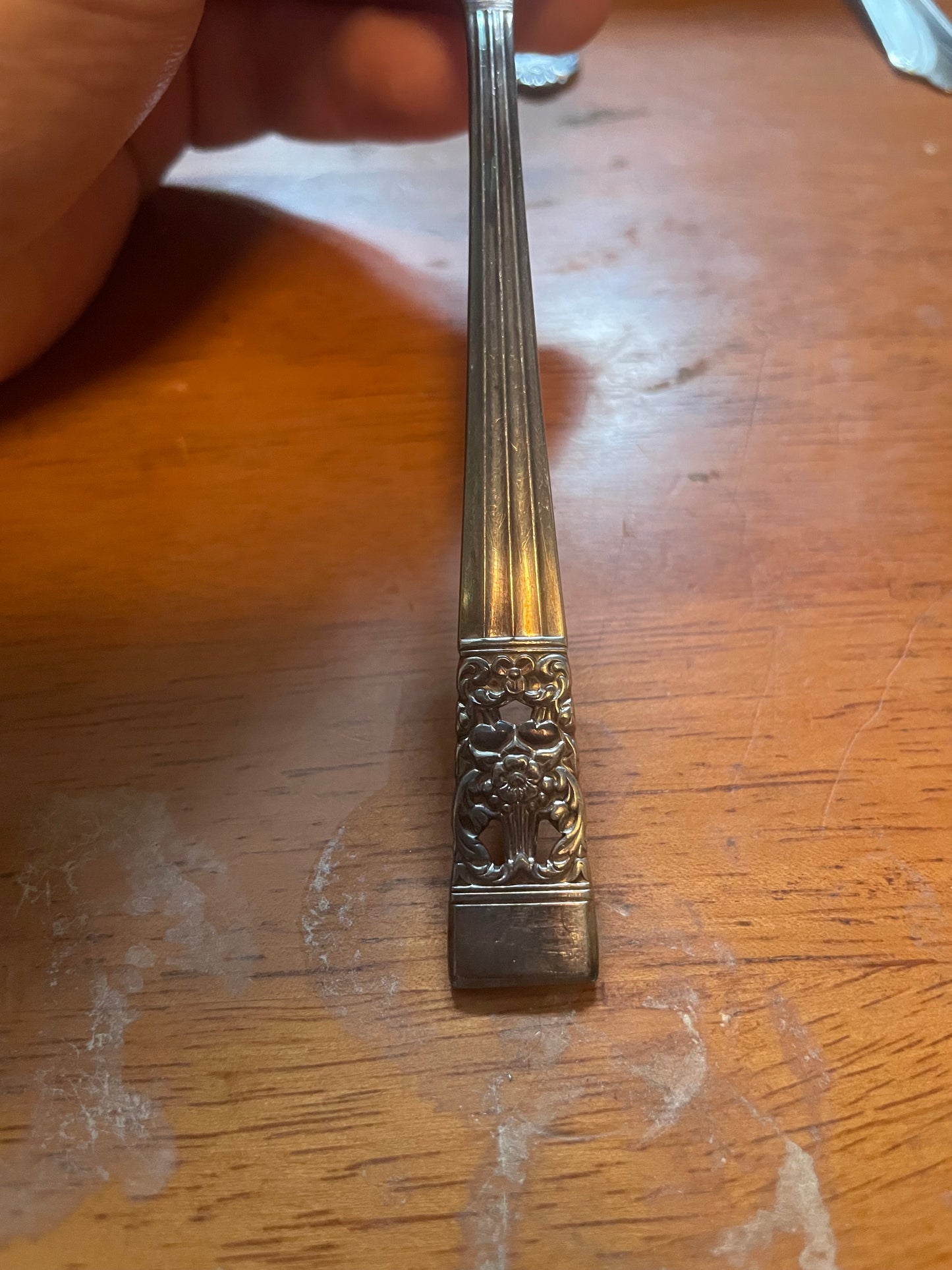 Design #38 Silver Plated