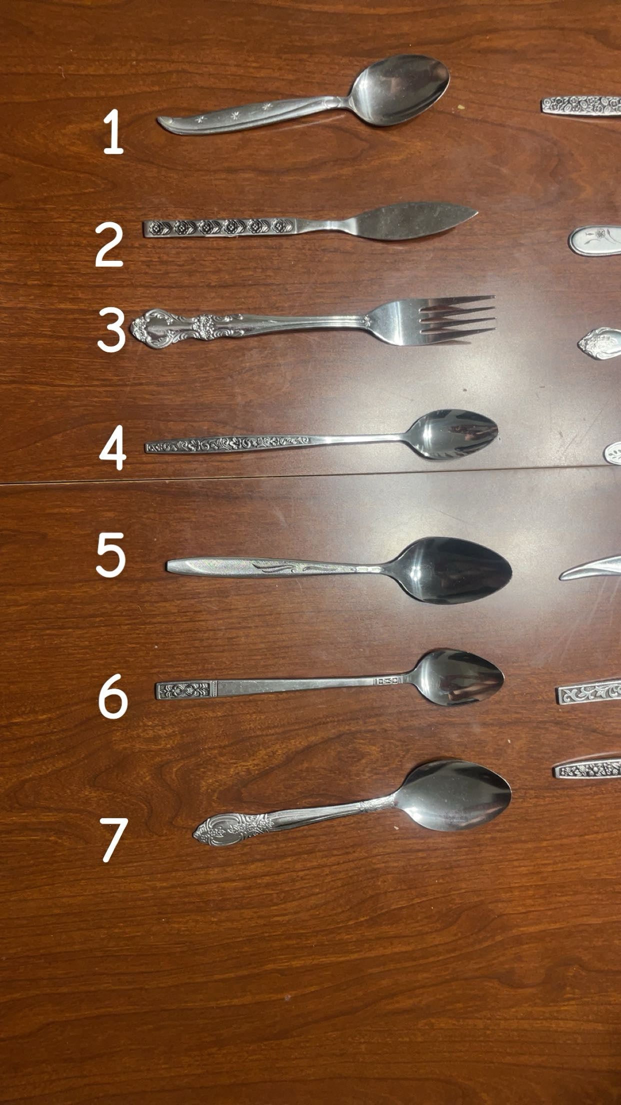 Stainless Steel Design Spoon Rings
